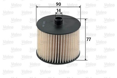 VALEO Fuel Filter For PEUGEOT FORD CITROEN FIAT VOLVO LANCIA 307 Cc Sw ...