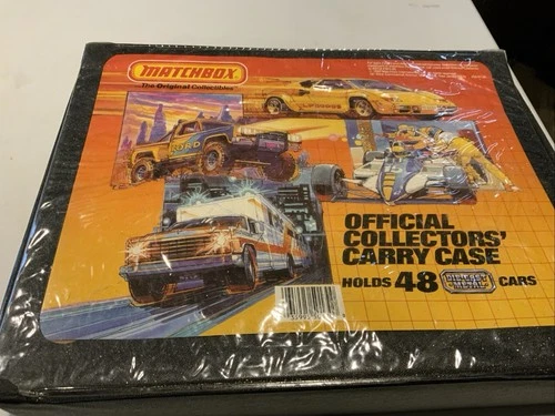 Vintage 1983 Matchbox Holds 48 Cars Official Collectors Carry Case