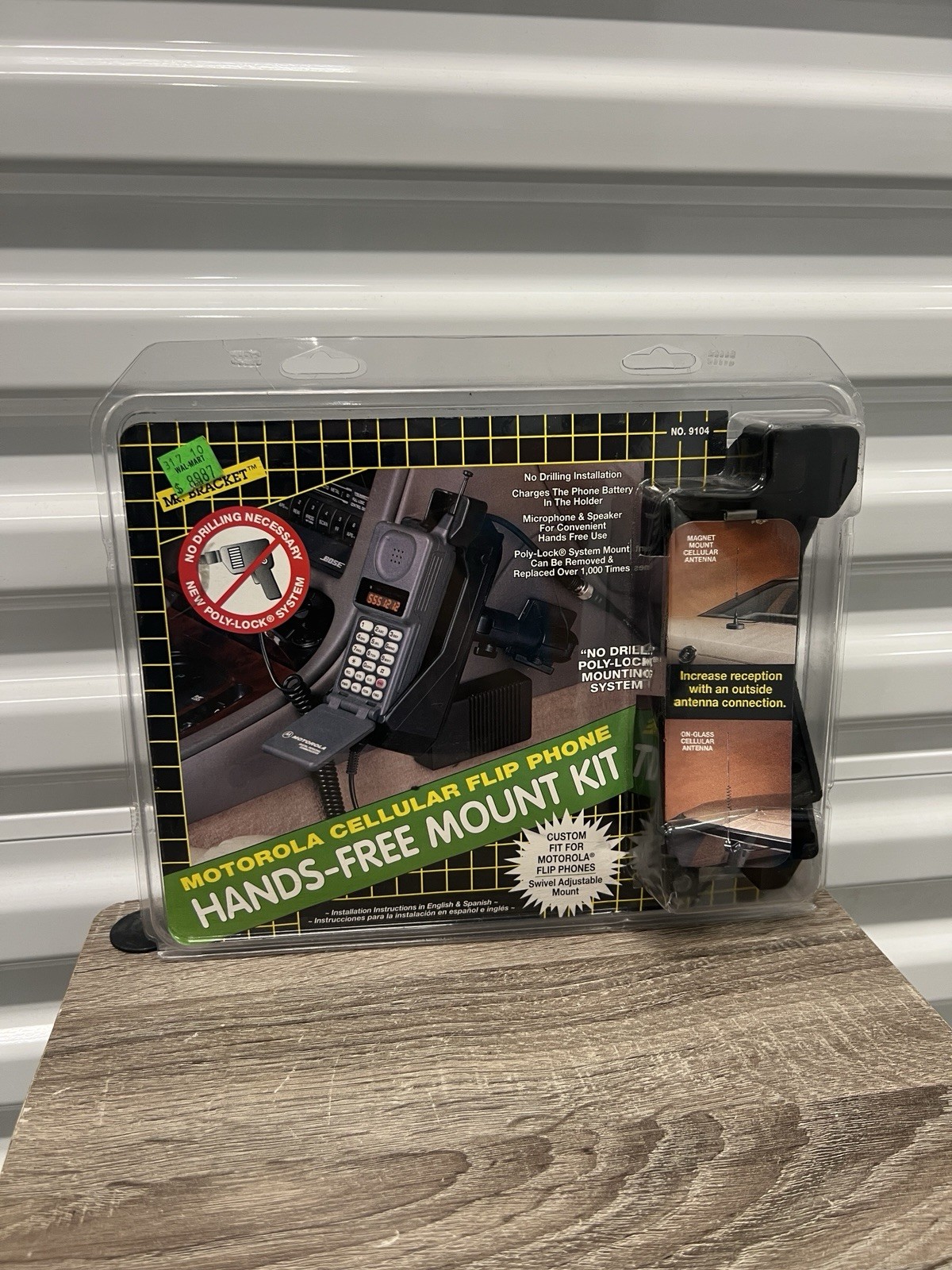 NOS Vintage Mr Bracket Car Phone Mount Kit Motorola StarTac Model 9104