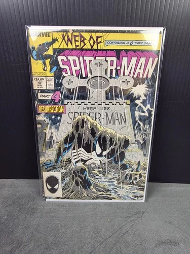 Web of Spider-Man #32 (Marvel Comics November 1987) Vintage Marvel Comics A-1
