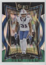 2024 Panini Select Concourse Black & Green Shock Prizm Rasul Douglas #89 2l4