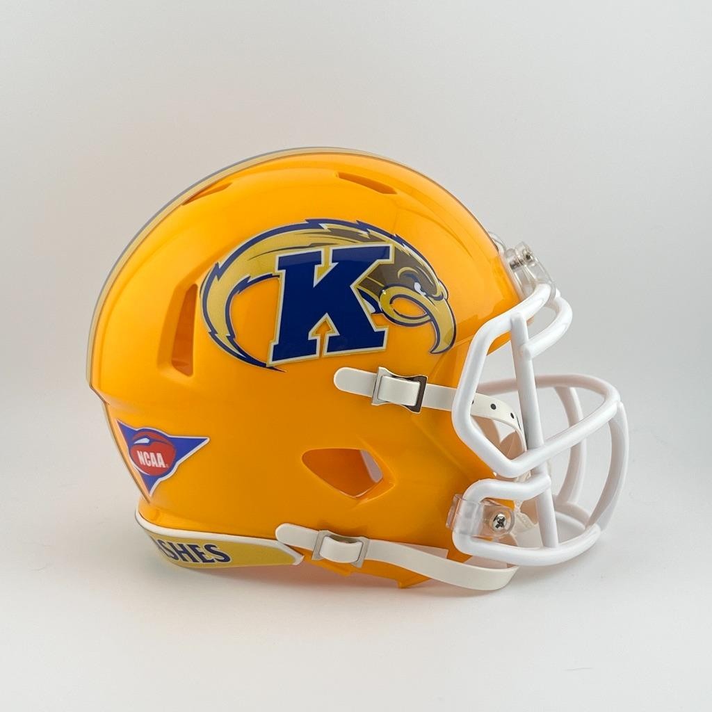 Kent State Golden Flashes CUSTOM Gold Mini Football Helmet