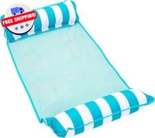 Pool Float Hammock – Multipacks – Multiple Colors – Adults and Kids Floating