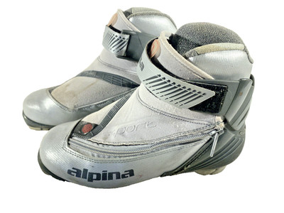 Alpina Touring Classic Nordic Cross Country Ski Boots EU36 US4.5 NNN 3377