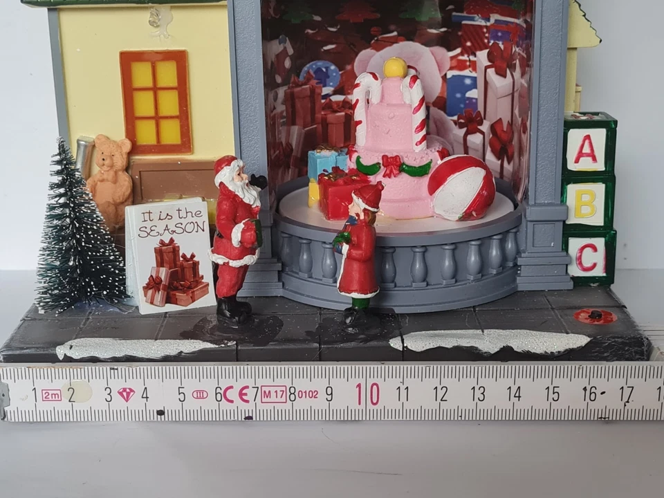 MAGIC VILLAGE WEIHNACHTSMARKTSTAND MIT LICHT & MUSIK - Bild 4 von 4