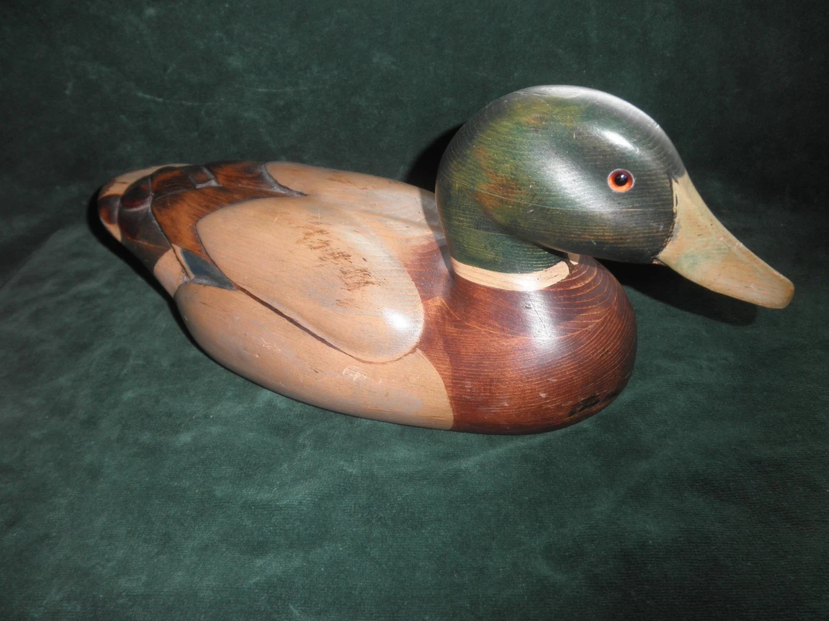 Tom Taber Wood Duck Vintage Hunting Duck Decoys for sale | eBay