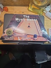 The Music Maker Melody Harp Lap Harp/Zither Made In Belarus.No Pick 1 Sheet Read