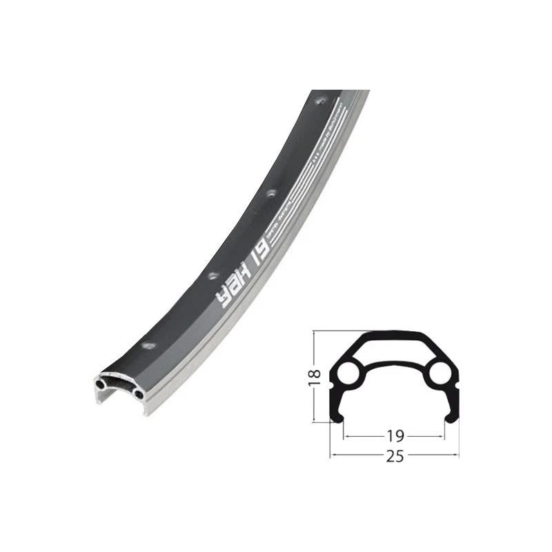 Laufrad 26 Zoll Fahrrad Vorderrad Hohlkammer Felge 6 Loch Disc Nabe schwarz QR - Bild 4 von 4