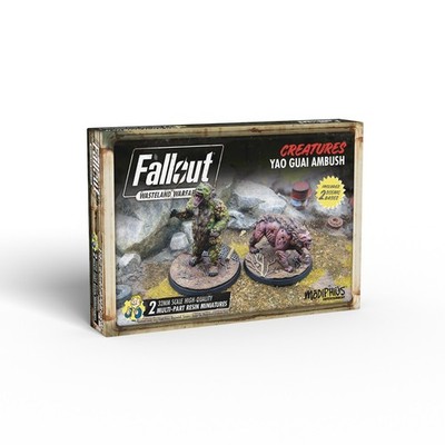 Fallout: Wasteland-Warfare - Creatures - Yao Guai Ambush - Modiphius