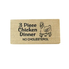 Funny Prank Chicken Dinner Practical Joke Party Favor Novelty Redneck Gag Gift