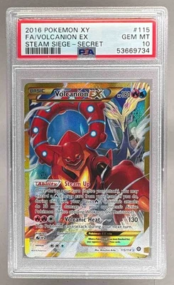 pokemon cards volcanion gx Pokémon - Volcanion - XY185 main image 1