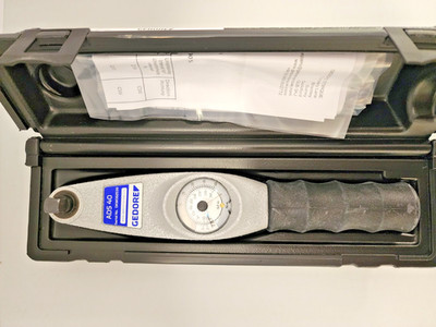 Gedore Torque Wrench 3/8-inch Type 83, 8301-40 Dial Measuring 8-40 Nm NEW!