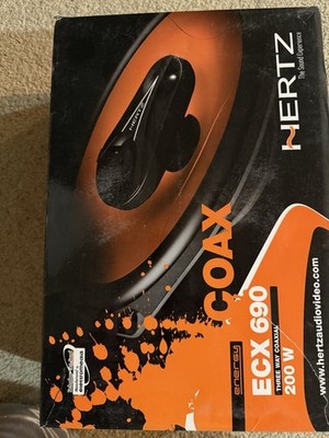 Hertz Audio Ecx690 3 Way Car Coaxial Speakers - 200w. New