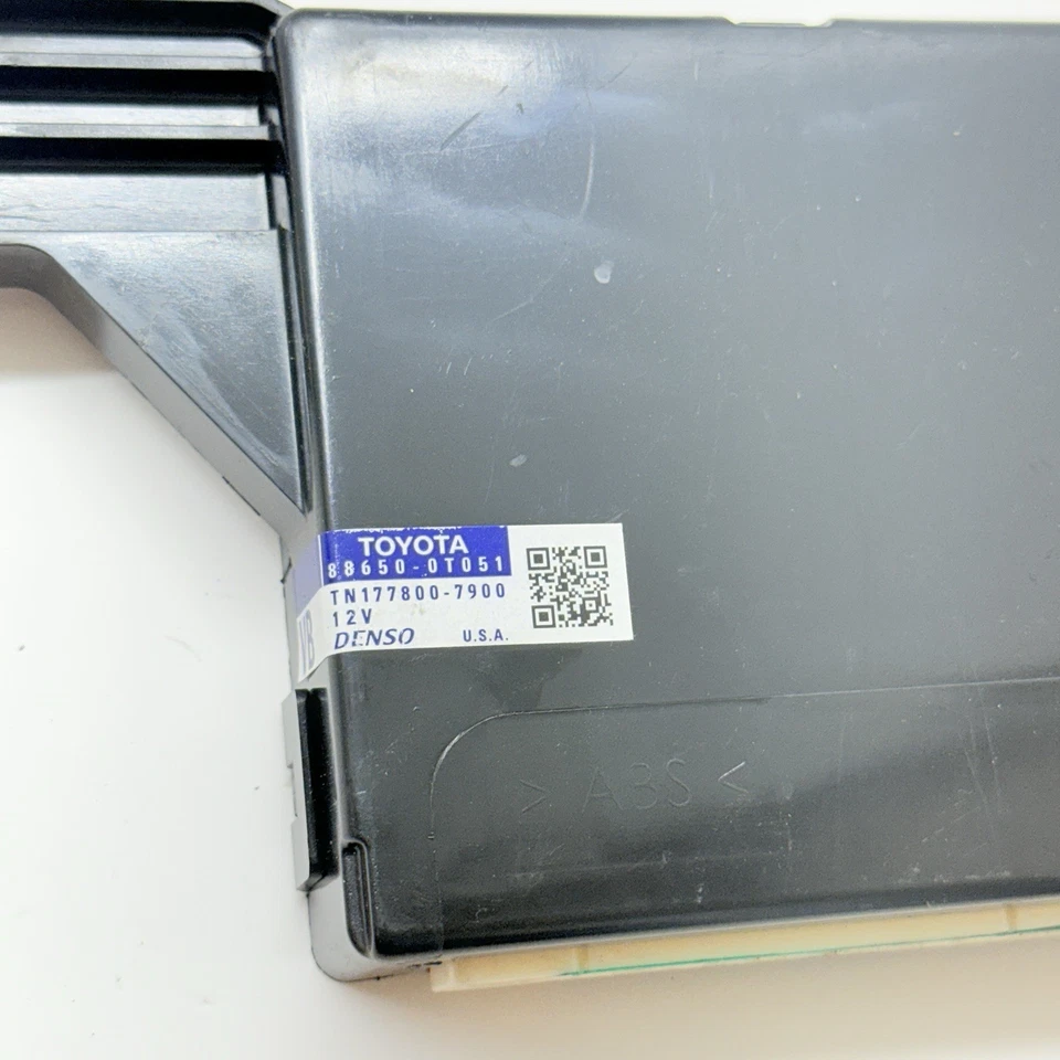 2016 TOYOTA VENZA AC CLIMATE AMPLIFIER MODULE 88650-0T051 OEM Foto 4 de 4