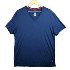 Polo Ralph Lauren Men's V-Neck T-Shirt XL Classic Navy Blue
