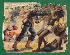 VICTORIA CROSS - 1886 HARRY PAYNE LITHOGRAPH SCRAP, HERBERT MACPHERSON, LUCKNOW.