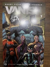 Vanish #1 Donny Cates Signed COA 2022 Image Comics Stegman Cover NM KLC Press