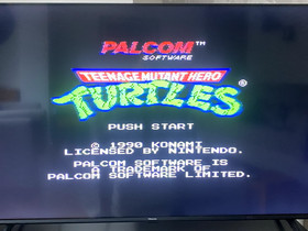 Teenage Mutant Hero Turtles (NES) TESTED WORKING