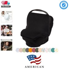 Car Seat Cover for Babies   Multipurpose, Breathable Nursing Cover and Baby C...