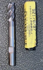Image of Carbide Cutter 8mm Diameter End Mill with 0.5mm radius HHH-10002J 4 flutes.