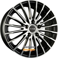 4x MAK FATALE Ice Black 7,5x17 ET35 5x110 Alufelgen 17 Zoll