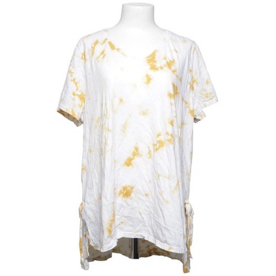 Lane Bryant, Top, Größe: 48/50, Weiß/Gelb, Baumwolle, Sonstiges, Damen #zGL