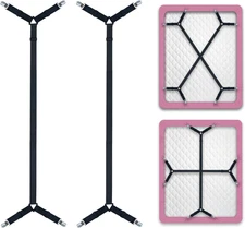 Bed Sheet Straps/Fitted Sheet Holders for Corners - Keep Your Bed Sheets Firm &