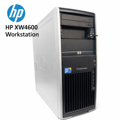 HP xw4600 Workstation E8400 3GHz 4GB SSD 120GB Quadro FX380 Windows 7 Pro