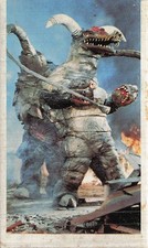 Ultraman Kaiju Monster Gomora Atomic Bomber Jet Menko Card Japanese Vintage