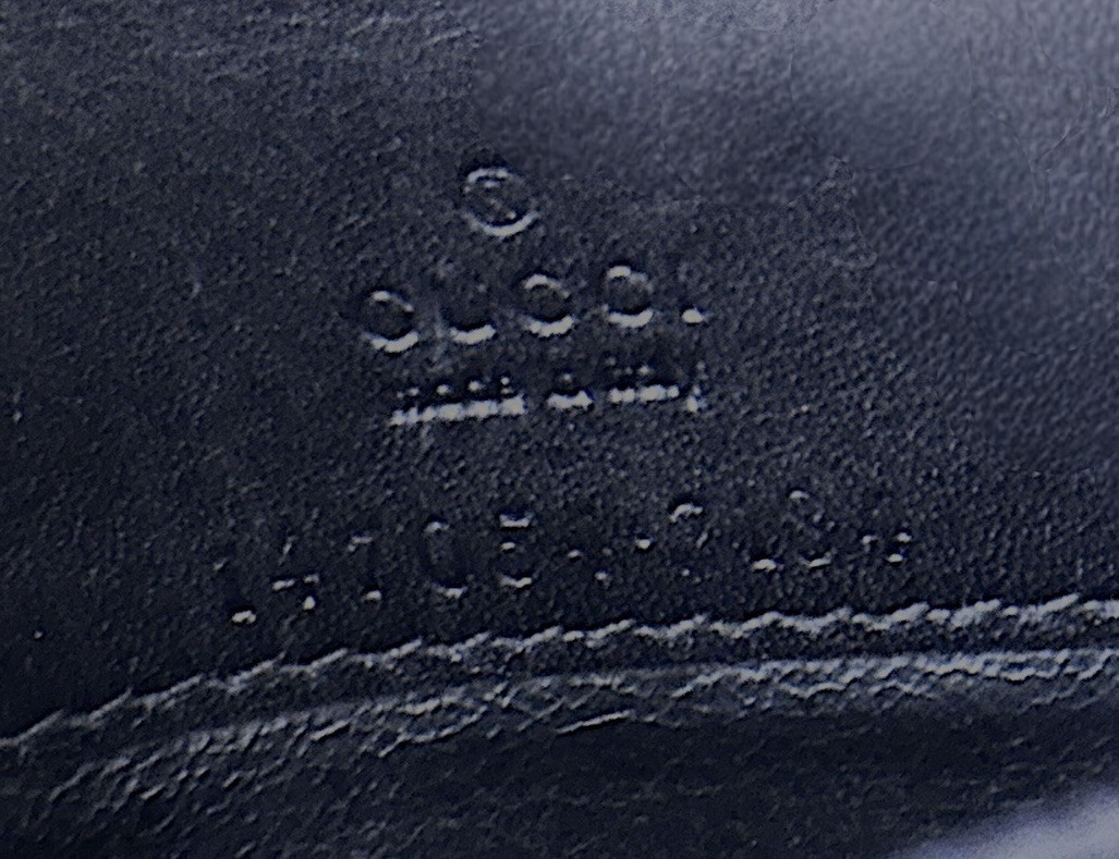 Gucci Monogram Leather Envelope Wallet - image 11