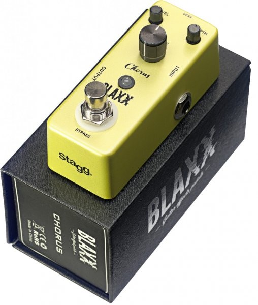 Blaxx BX-CHORUS Electric Guitar Chorus Mini Effects Pedal