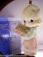 Precious Moments Ornament TEACHER 610032 NIB