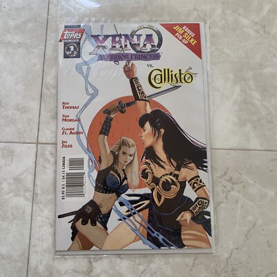 NEW - Xena Warrior Princess vs Callisto #1 Comic Book Topps ~ Dad's Estate