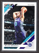 MILES BRIDGES  HORNETS  2019-20 DONRUSS #25 - PRESS PROOF PARALLEL