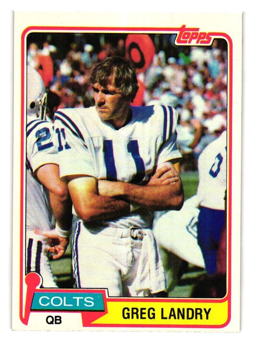 1981 Topps - #102 Greg Landry