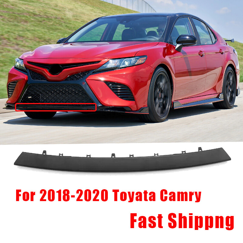 Front Bumper Cover Center Lower Molding Trim For 2018-2021 Toyota Camry SE XSE