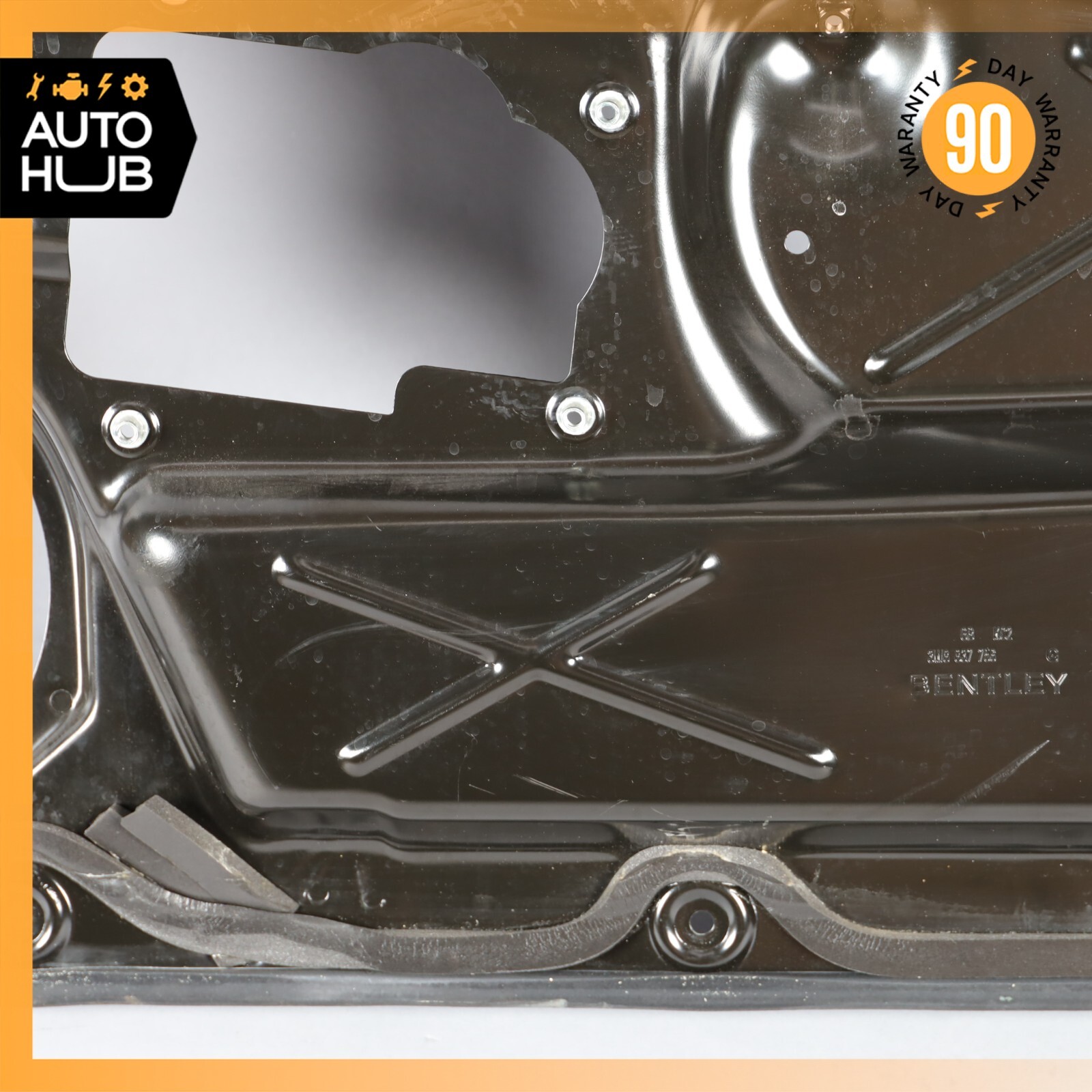 07-11 Bentley Continental GTC Window Regulator Panel Front Right Side OEM 59k