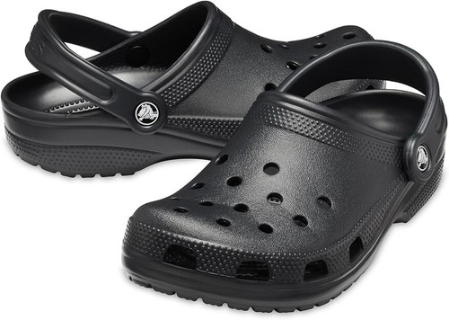 Crocs Unisex Adult Classic Clog WHITE NAVY BLACK BRAND NEW 100% AUTHENTIC - Picture 12 of 42