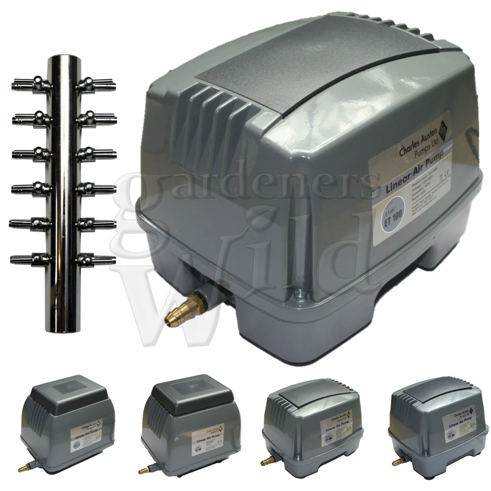 Charles Austen Enviro Air Pump ET30 ET40 ET60 ET80 ET100 ET120 Outdoor diaphragm