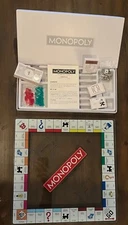 MONOPOLY Glass Edition Deluxe Board Game Tempered  WS Game Company clear series