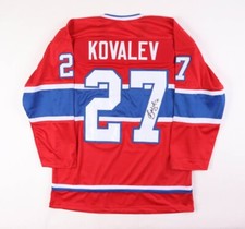 Alexei Kovalev Signed Montreal Canadiens Jersey (JSA) All Star Right Winger