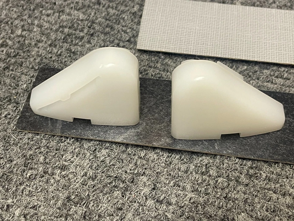 FITS STANLEY VIDMAR Vidmar Labels and Endcaps Dark Grey QTY 100