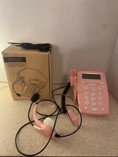 AGPtek Call Center Dial pad Corded Monaural Headset Telephone Noise Cancellation