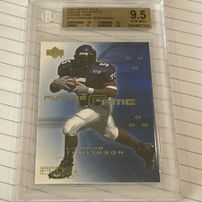 2001 Pros & Prospects Future Fame LaDainian Tomlinson #F4 BGS 9.5 Rookie HOF