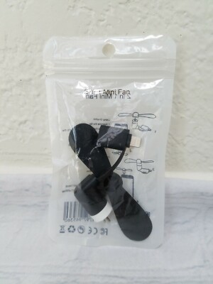 JMA Solutions Mini USB Cell Phone Fan - Black for sale online | eBay 