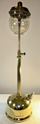 TILLEY Tischlampe Modell TL10 korinthischer Stiel 62 cm hoch Vintage