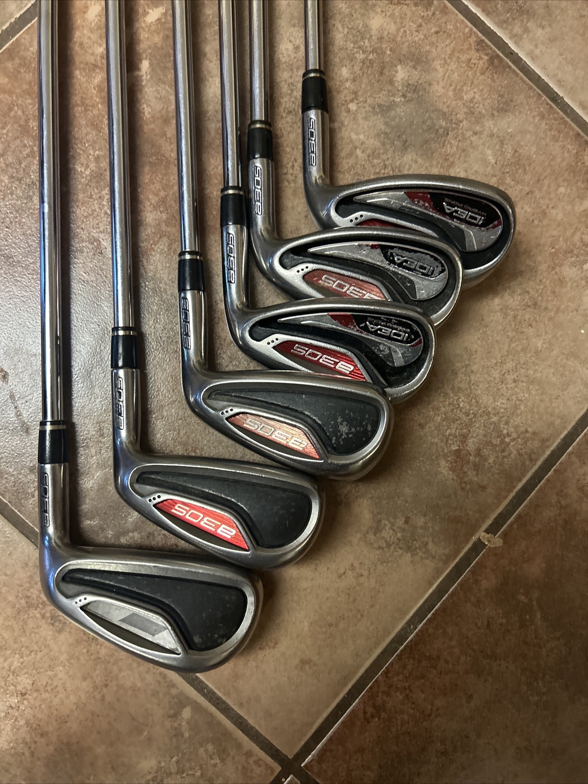 Adams Golf Idea Hybrid Irons A30S 6 7 8 9 P S Putter and Sand Wedge