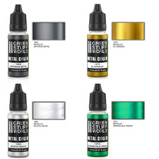 Green Stuff World - Metallic Acrylic Paints and Drybrush Paints (Full Range)