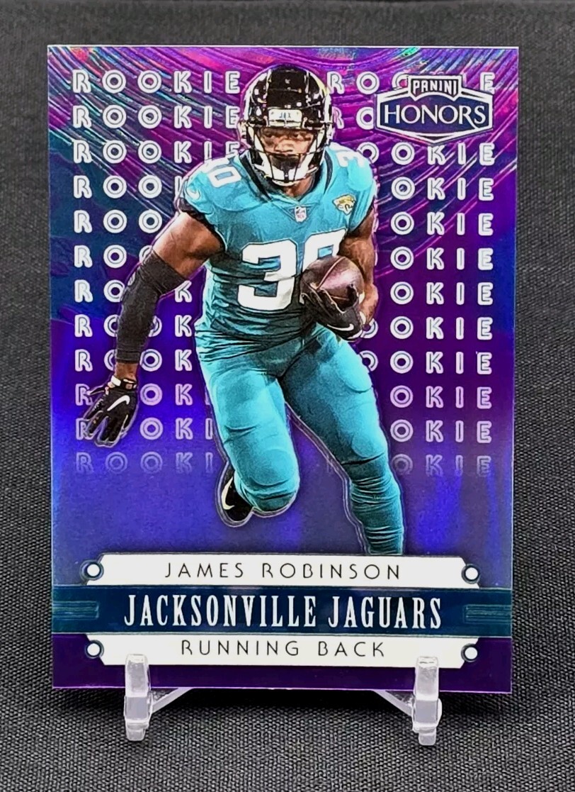 James Robinson Panini Honors 2002 Rookies #27 Purple