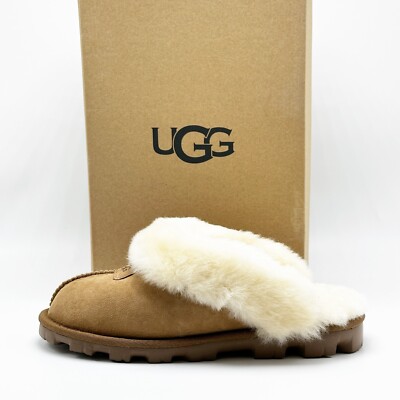 【はと】UGG Coquette コケット　Chestnut 25cm UGG Coquette 5125CHE Women's Chestnut Slipper